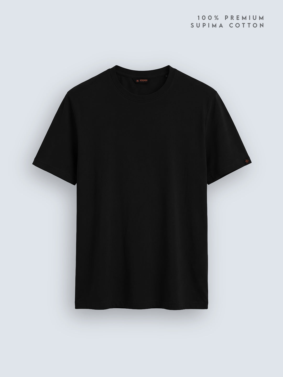 Essential Supima Crew Neck T-Shirt | Essential |  Black
