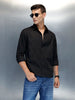 Men's Casual Comfort Fit Shirt | Black