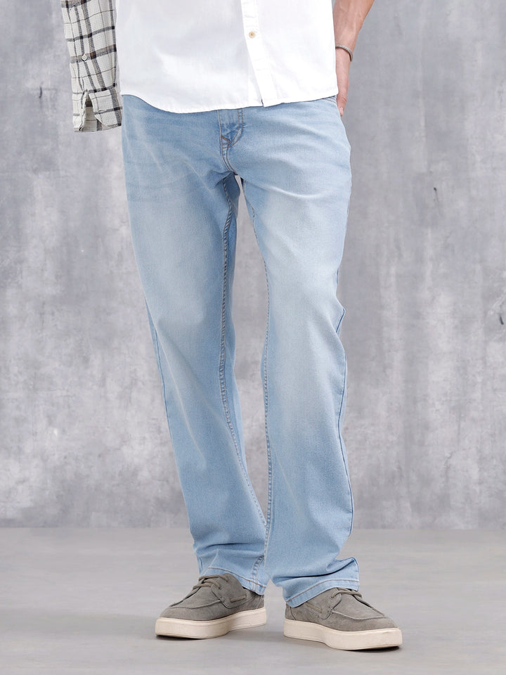 Men's Casual Anti Fit Jeans | Blue