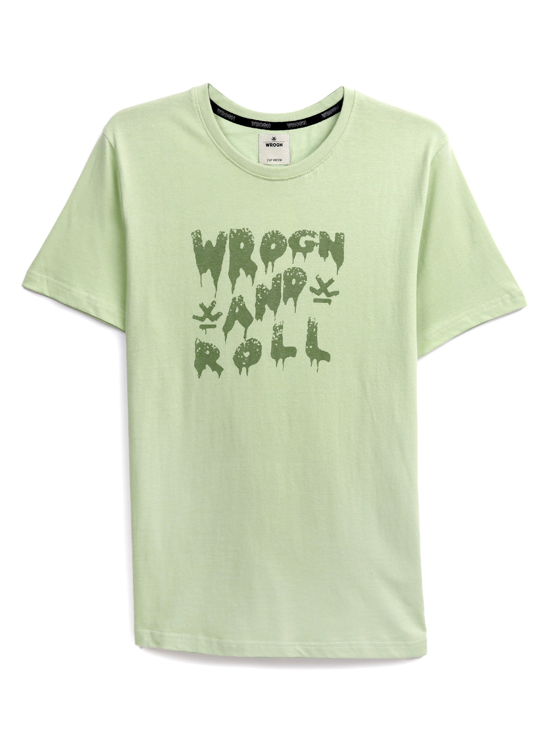 Wrogn & Roll Mint Green T-Shirt