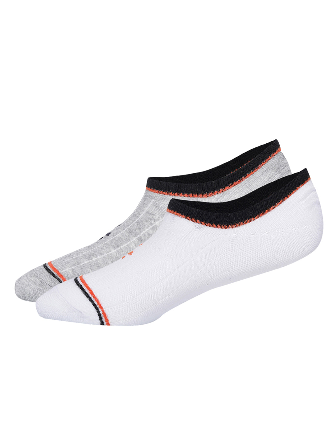 Cotton Spandex No Show Socks Pack of 2