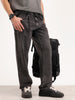 Anti Fit Light Faded Denim Jeans | Dark Grey