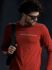 Classic Red Round Neck T-Shirt