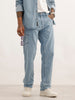 Solid Anti Fit Denim Jeans | Light Blue