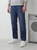 Faded Loose Fit Denim Jeans | Blue