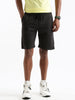 Solid Charcoal Comfort Shorts