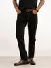 Contrast Stitch Regular Fit Denim Jeans | Black | WRJN807M