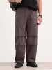 Loose Fit Cargo Trouser | Grey