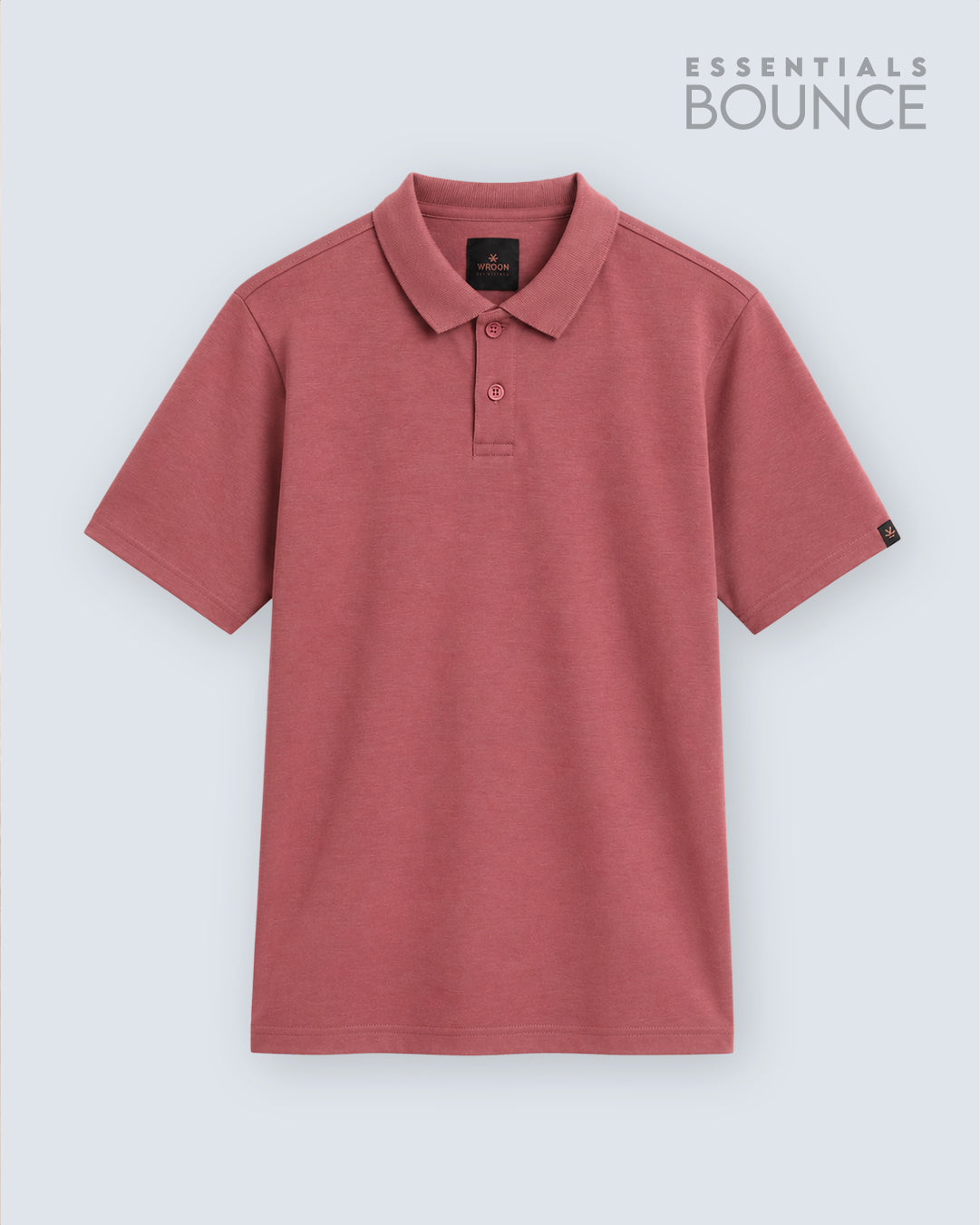 No Brainer Bounce Regular Fit Polo T-Shirt | Essential | Pink