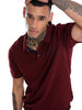 Solid Maroon Timeless Polo T-Shirt