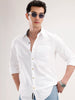 Solid Regular Fit Shirt | White