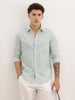 Regular Fit Full Sleeve Checkered Shirt | Green | WWSH0722MAZ