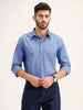 Solid Regular Fit Shirt | Blue