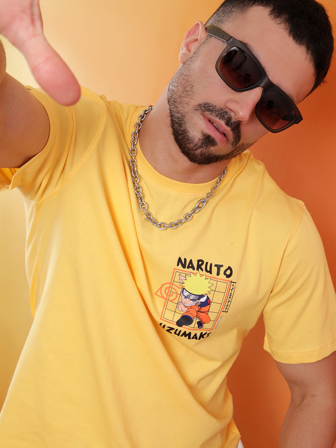 Naruto Uzumaki Yellow T-Shirt