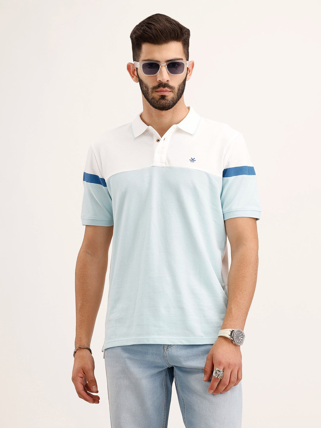 Slim Fit Polo T-Shirt | White