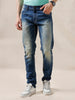 Blue Regular Fit Medstone Jeans