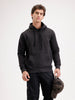 Solid Regular Fit Hoodie  | Grey