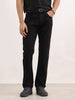 Solid Slim Fit Denim Jeans | Black