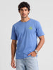Graphic Back Printed T-Shirt | Blue
