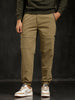 Solid Straight Fit Jogger | Khaki