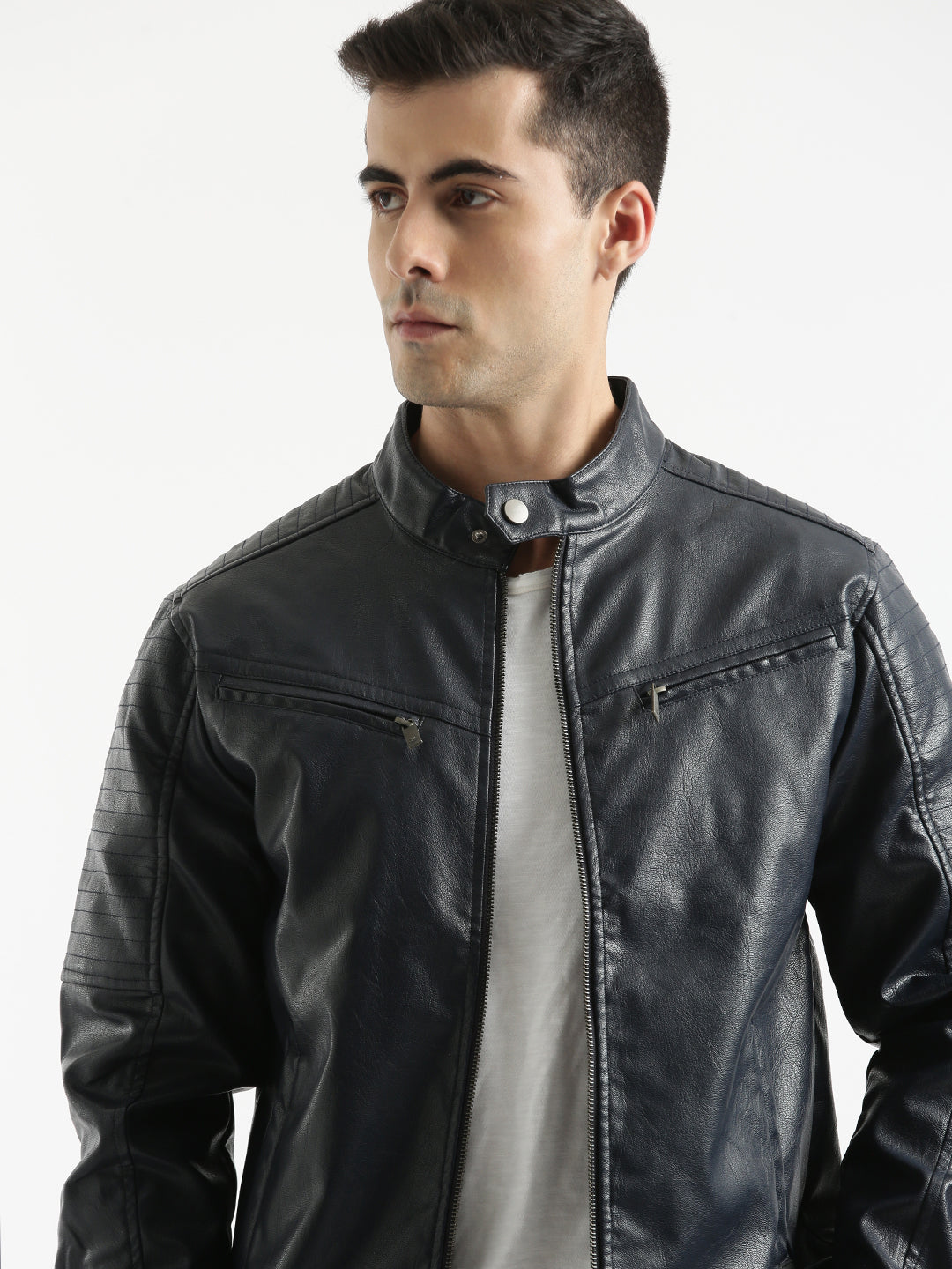 Urban Edge Leather Jacket
