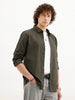 Solid Slim Fit Shirt | Olive