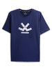 Classic Active Navy Chest Print T-Shirt