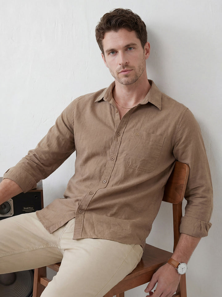 Slim Fit Polo T-Shirt | Khaki