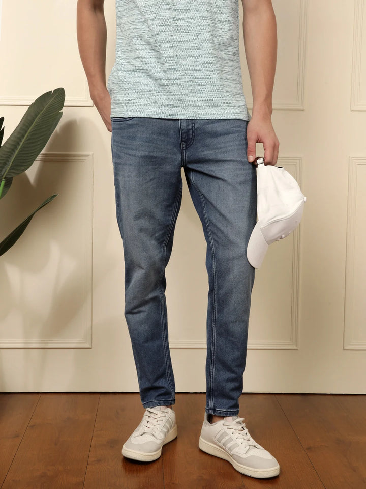 Classic Skinny Fit Jeans In Blue