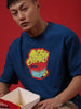 Netflix Bucket Oversized Blue T-Shirt