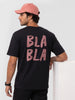 Classic Back Printed T-Shirt | Black