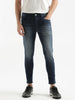 Cropped Fade Skinny Fit Jeans