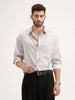 Oversized AOP Full Sleeved Shirt | Grey