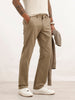 Classic Solid Straight Fit Trouser | Olive