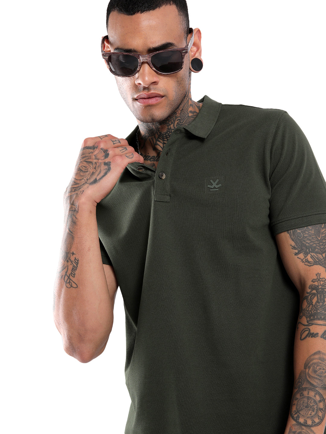 Olive Green Timeless Polo T-Shirt