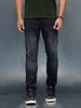 Men's Casual Slim Fit Jeans | Dark Grey