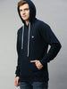 Solid Navy Pop Urban Hoodie