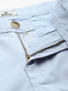 Basic Blue Woven Chinos Trousers