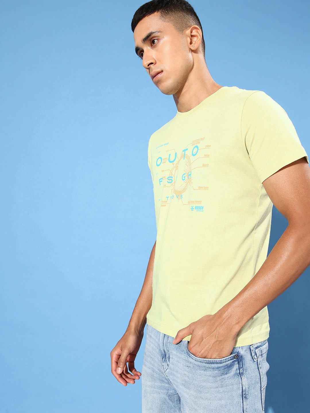 Out Of Sight Lime Green T-Shirt