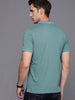 Logo Printed Teal Polo T-Shirt