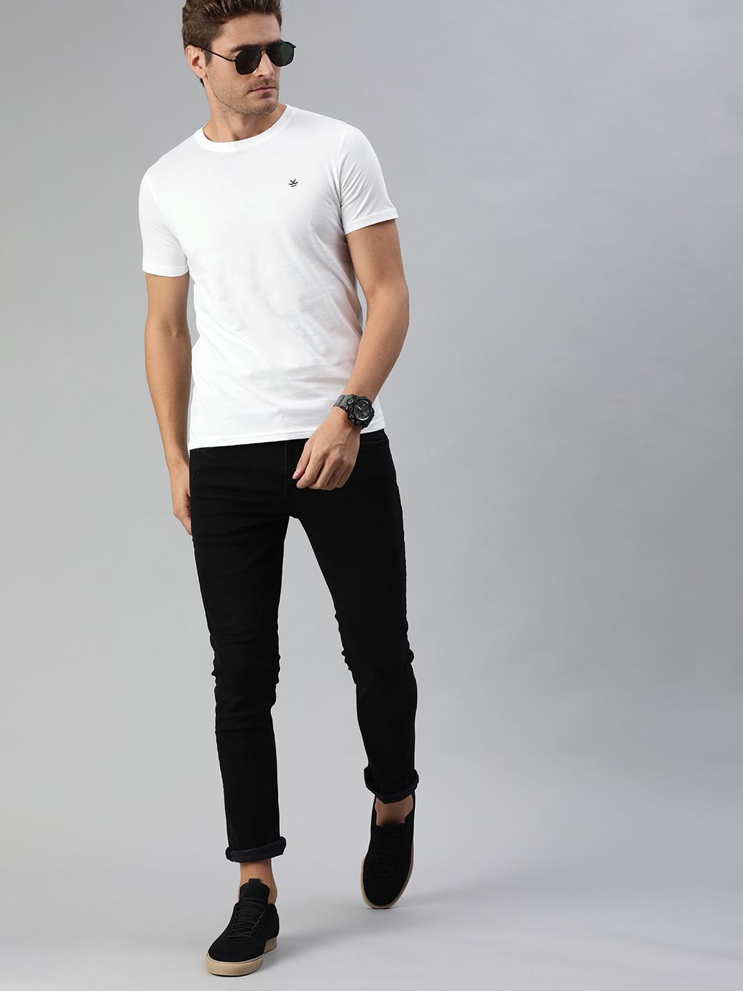 Fresh White Basic T-Shirt