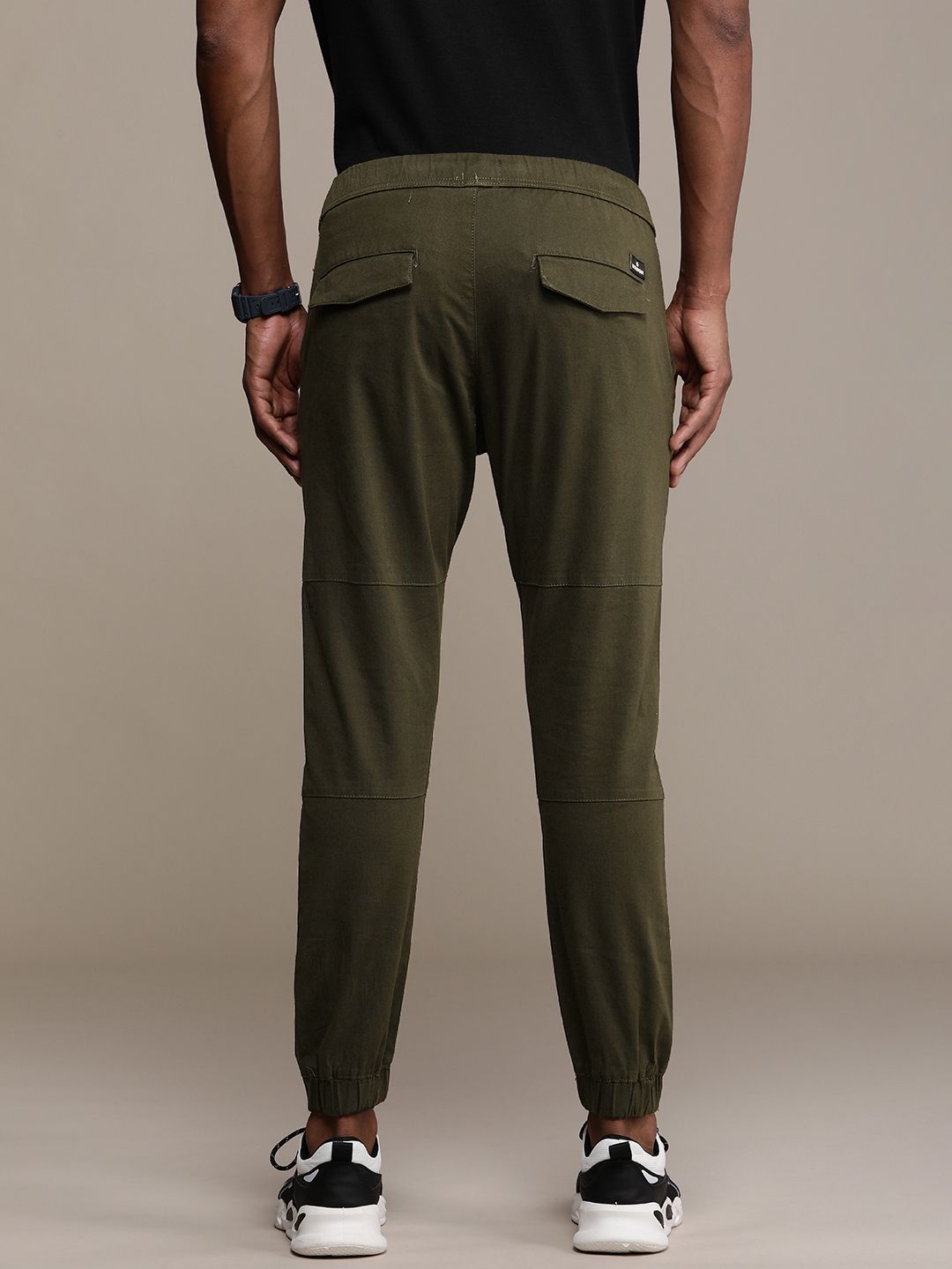 Bold Olive Woven Jogger