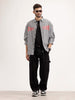 Oversized Plus Fit Printed Shirt | Black