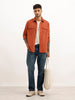 Comfort Fit Double Pocket Shirt | Rust