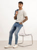 Faded Slim Fit Denim Jeans | Light Blue