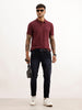 Faded Skinny Crop Fit Denim Jeans | Dark Blue | WJN0200SC2177S