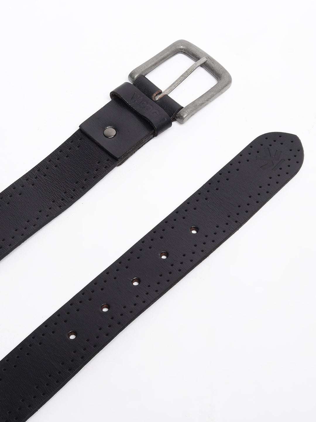 Perforated Classic Leather Belt