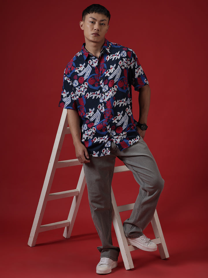 Tropical Bliss Viscose Shirt