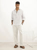 Classic Slim Fit Striped Shirt | Brown