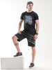 Wrogn Smudge Active Black T-Shirt